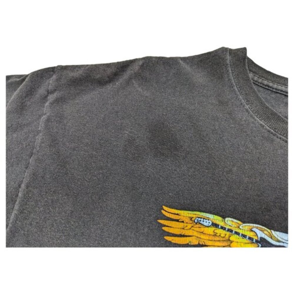 Doobie Brothers Shirt 2011 American Tour Black Men’s L/XL Hawk Wings Guitar Logo - Picture 3 of 9
